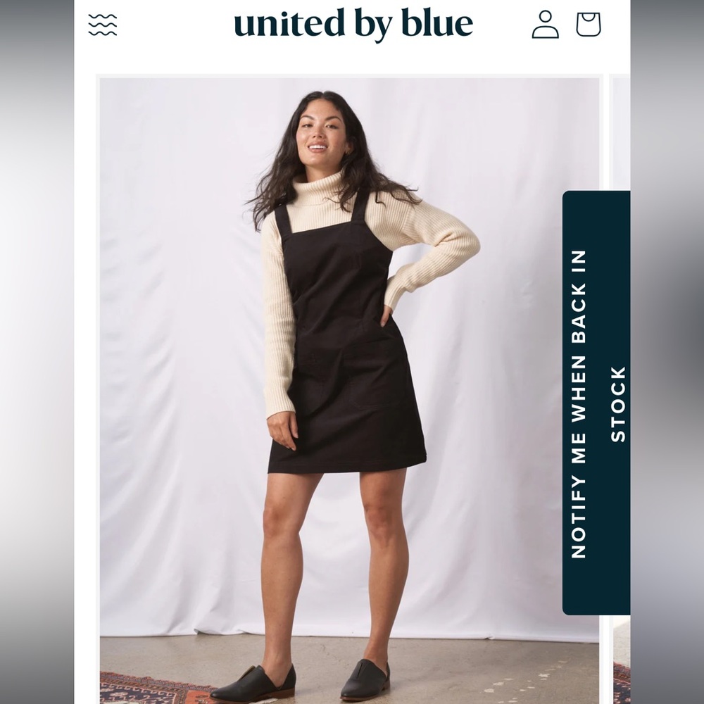 United By Blue Corduroy Pinafore